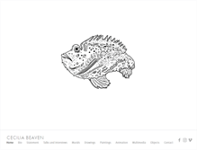 Tablet Screenshot of ceciliabeaven.com